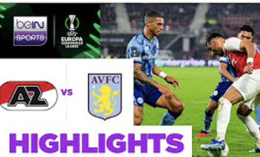 AZ Alkmaar 1-4 Aston Villa | ยูโรปา คอนเฟอเรนซ์ ลีก ไฮไลต์ Europa Conference League 23/24